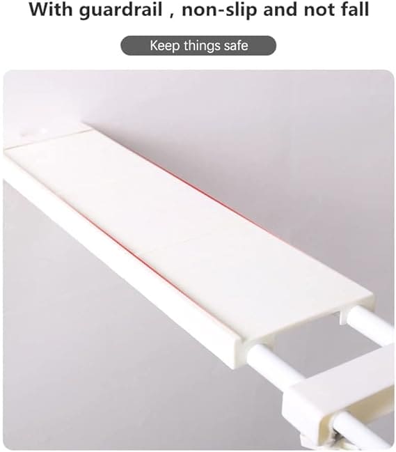 Telescopic Rod Rack, Adjustable Closet Storage Shelve, Wall Mounted Partition Separator Board, Window Sill Retractable Storage Rack, Multipurpose Shelves Cabinet Holder, Retractable Gap Storage Rack Telescopic Rod Rack, Adjustable Closet Storage Shelve, Wall Mounted Partition Separator Board, Window Sill Retractable Storage Rack, Multipurpose Shelves Cabinet Holder, Retractable Gap Storage Rack